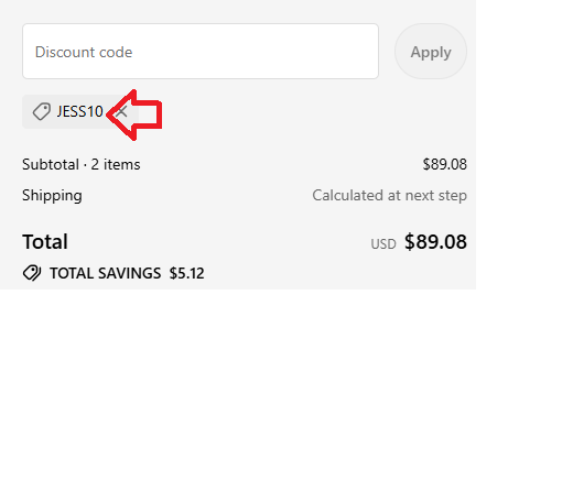 Coupon verification screenshot on Alpha Omega Publications