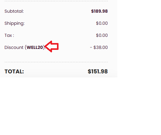 Coupon verification screenshot on American Shaman