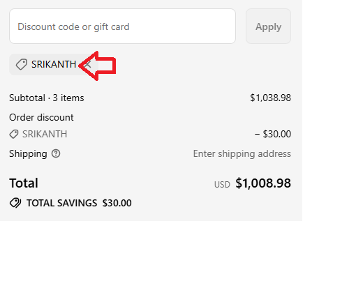 Coupon verification screenshot on Anda Seat