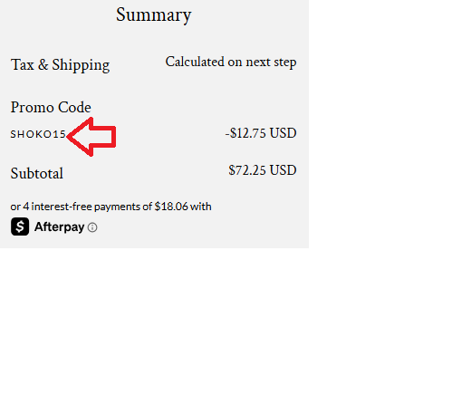Coupon verification screenshot on Artifact Uprising