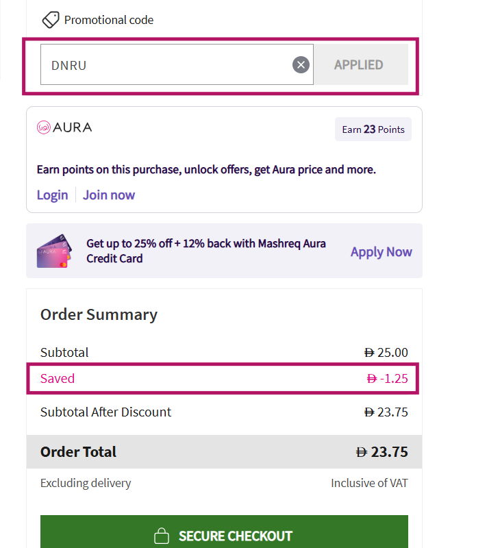 Screenshot of tested coupon for Bath And Body Works