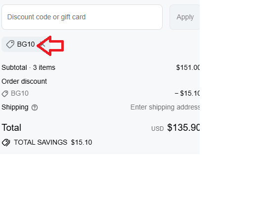 Coupon verification screenshot on BRO GLO