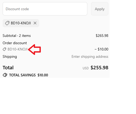 Coupon verification screenshot on Bulldog Targets