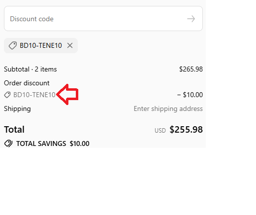 Coupon verification screenshot on Bulldog Targets