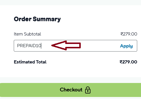 Coupon verification screenshot on Crocs