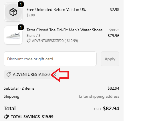 Coupon verification screenshot on Crosskix