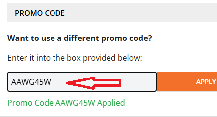 Coupon verification screenshot on Easylife