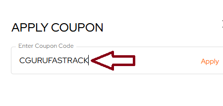 Coupon verification screenshot on Fastrack