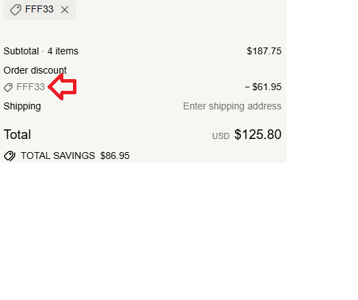 Coupon verification screenshot on FOCL