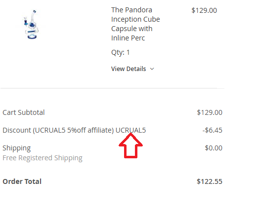 Coupon verification screenshot on GrassCity