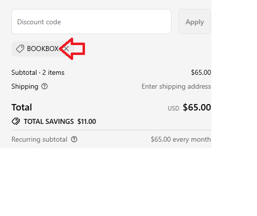 Coupon verification screenshot on Introverts Retreat