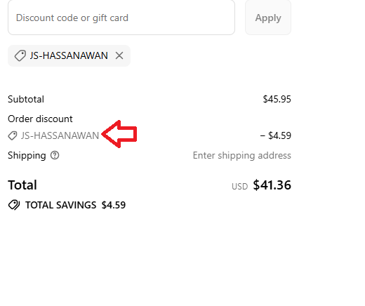 Coupon verification screenshot on JesusPirit