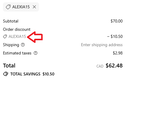 Coupon verification screenshot on Keyway Designs