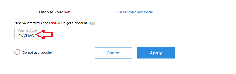 Coupon verification screenshot on Mobvoi