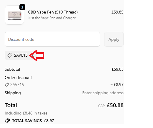 Coupon verification screenshot on PASO