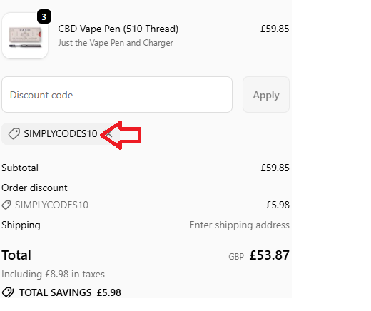 Coupon verification screenshot on PASO
