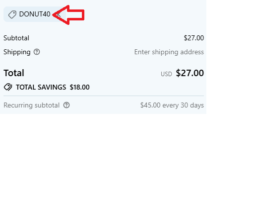 Coupon verification screenshot on Slumber CDN