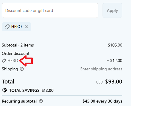 Coupon verification screenshot on Slumber CDN