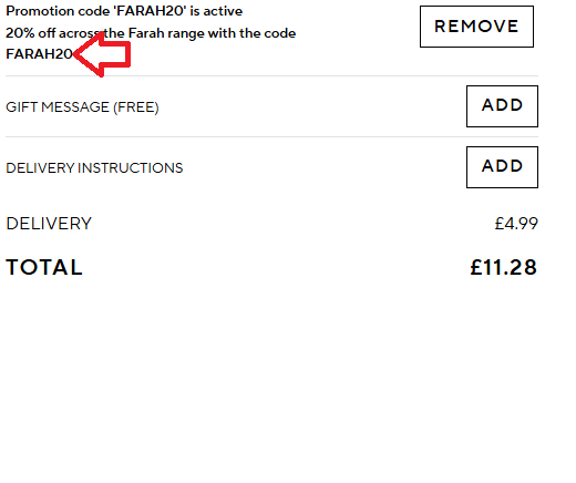 Coupon verification screenshot on Sock Shop