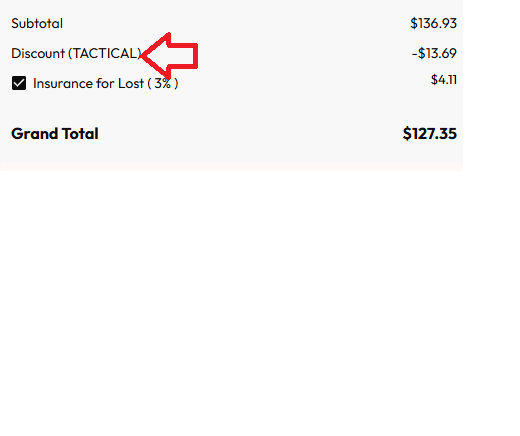 Coupon verification screenshot on WestKiss