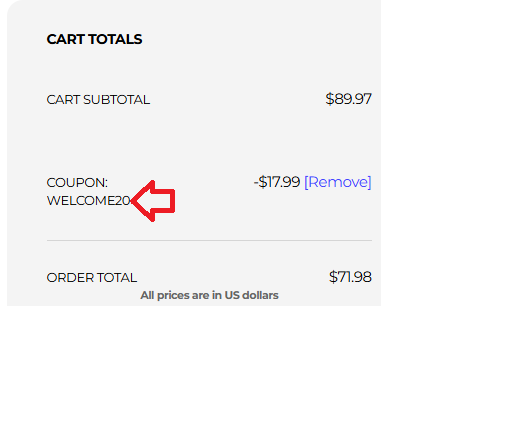 Coupon verification screenshot on Yellow Images