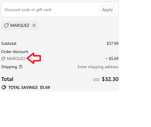 Screenshot of tested coupon for Yeoreo