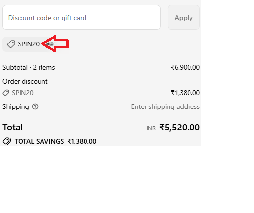 Screenshot of tested coupon for Yeoreo