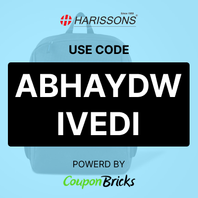 Harissons Bags Coupon Code