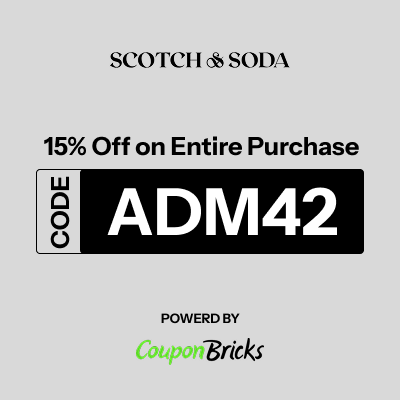 Latest Scotch & Soda Coupons