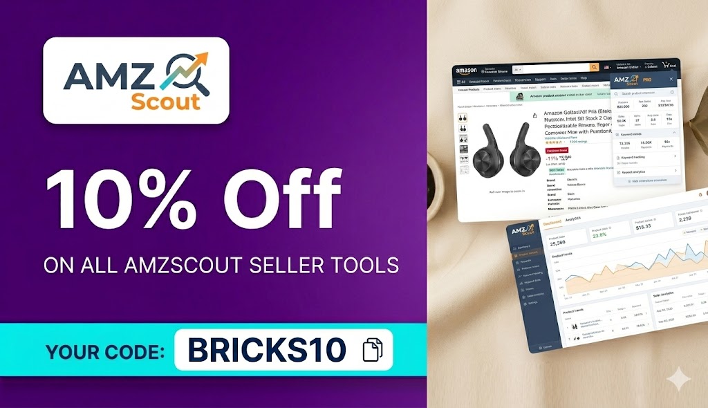 10% OFF on AMZScout Plans