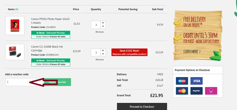 Cartridge Monkey coupon code
