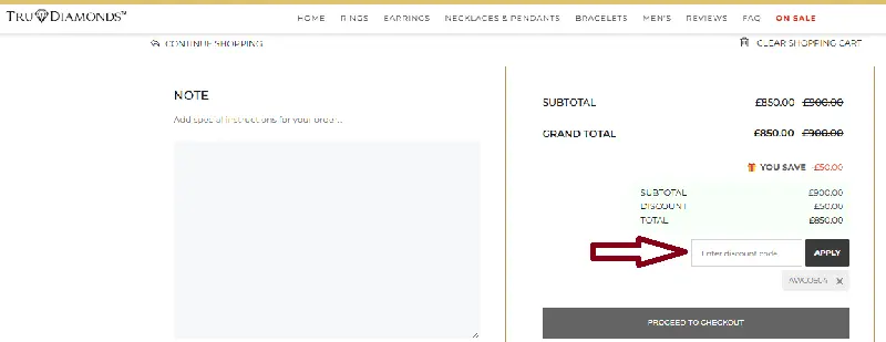 diamonds coupon code