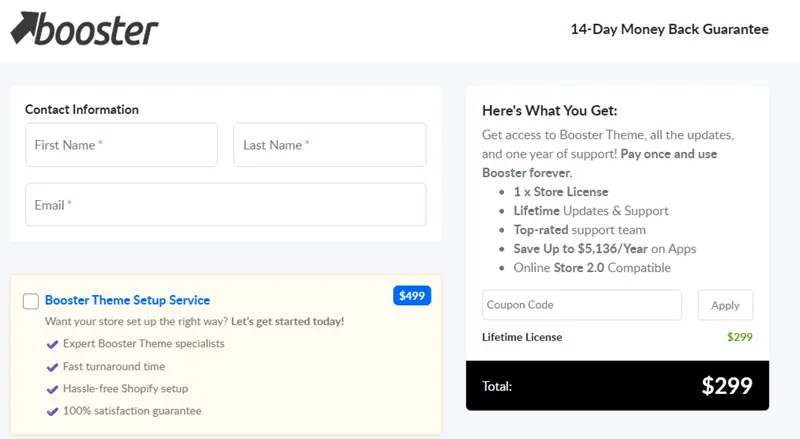 Booster Theme