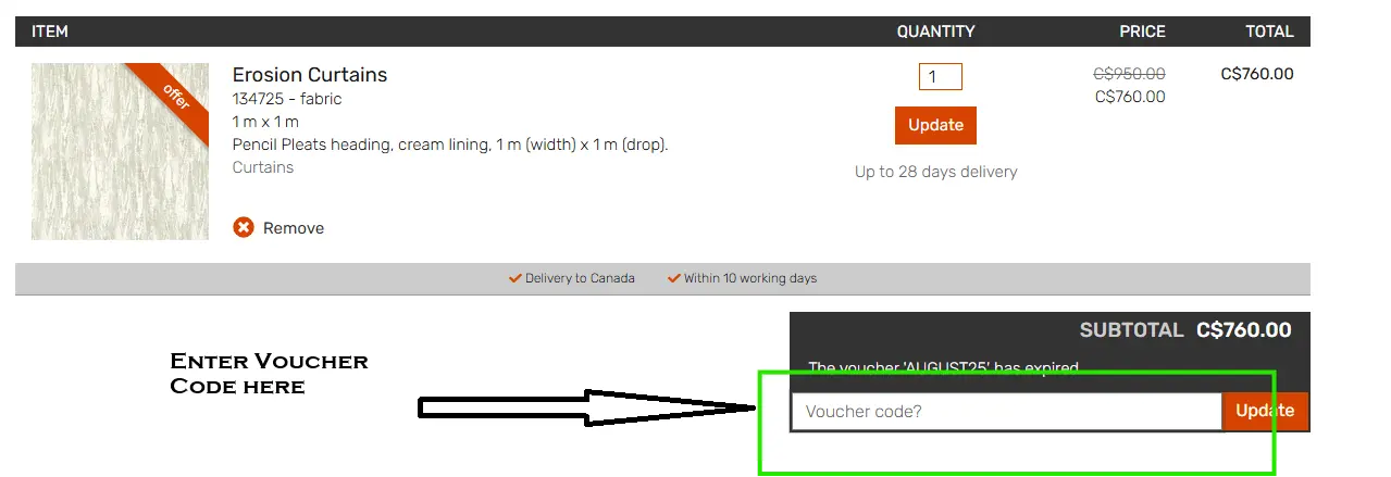 how to use wallpaper direct canada vouceher code