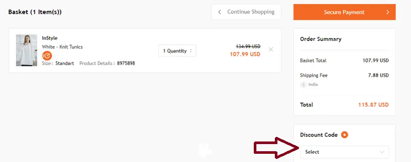 Modanisa クーポンコード