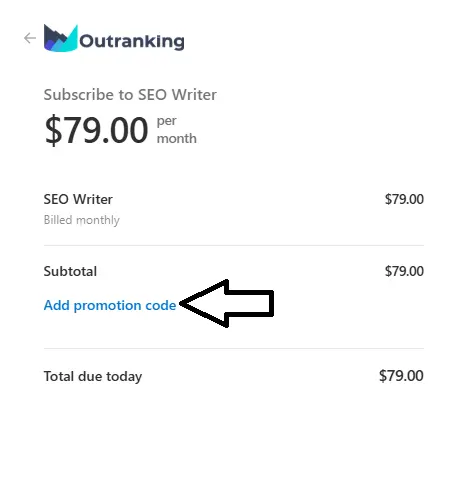 how to use Outranking coupon