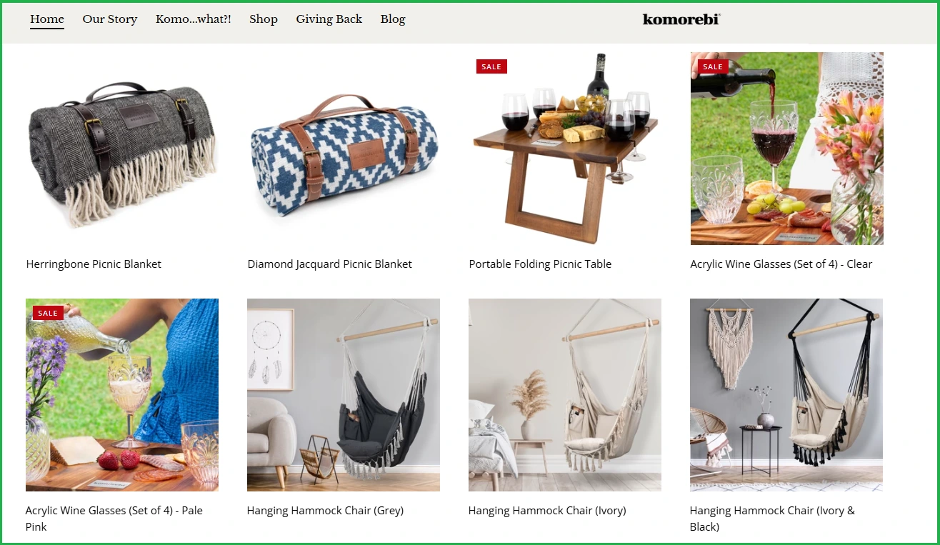 thekomorebicollection products