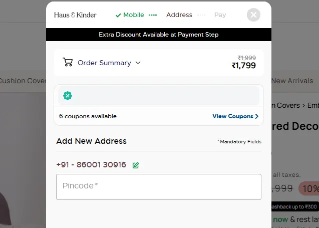 where to enter hausandkinder coupon