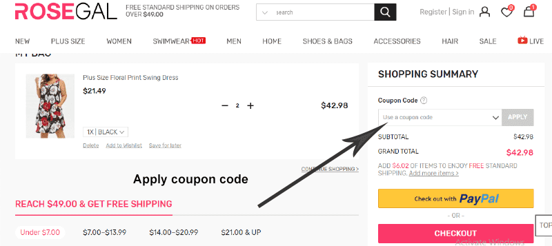 Rosegal Coupon & Promo Codes | 17% OFF | August 2021