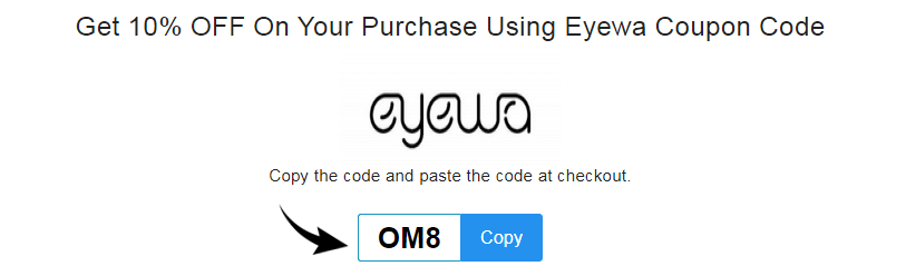 how use eyewa coupon code