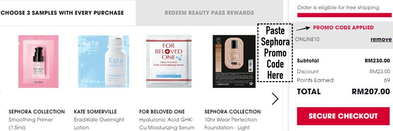 Get 60% OFF | Sephora Promo Code Malaysia | March 2021